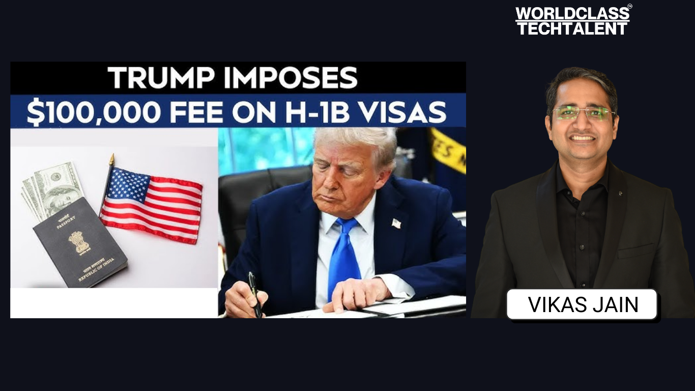 $100k for H-1B visa in US: Trump’s Govt – Impact on Indian IT Professionals